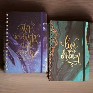 Hardcover Spiral Journal Notebook